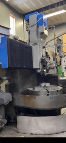 42" Gray #42, CNC vertical turret lathe, compact design (min floor space), Fanuc 21T, 5-sided power turret