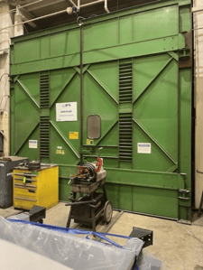Image for 168" width x 300" D x 168" H Empire Sand Blast Booth
