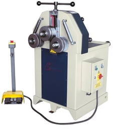 Buds Bud'S MT #PK-35, mechanical profile rolls, single speed, 2" shaft diameter, 6" roll diameter, 2 HP, 15