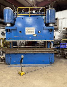 500 Ton, Pacific #K500-10, press brake, Automec CNC150, serial #6952
