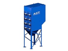8000 cfm ACT #3-24, cartridge dust collector, 25 HP, 100 sq.ft., 2026