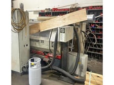 Weinig #H-23/007, 6-head feed through moulder, 9-1/16" x4-3/4" working capacity, 4-jointed heads, 3-straight