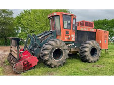 Barko #930, industrial wheeled tractor mulcher, 305 HP @ 2200 RPM Cummins QSC8.3 Tier III engine, 2014