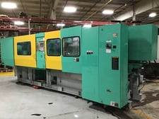 310 Ton, 41 oz., Toshiba #ISGS310WV10-19B Wide Platen, injection molding machine, 2001