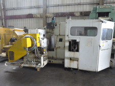 Giustina #R242, horizontal double disc grinder w/CNC Control, 36" diameter x 3" width grinding wheel, 75 kW