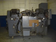 Image for Gardner #SDG3-30, double opposed disc grinder, 30" diameter x 3" thick Abrasive disc, (2) 26" diameter wheels, 6" Opening btw. wheels, (2) 30 HP, 1978