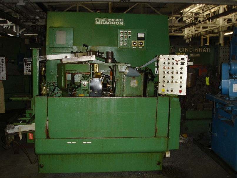 Heald #1CFN, Notch bore internal grinder, 4.5" O.D. x 2" L work capacity, 8" table travel, 30 deg. Swivel, 10