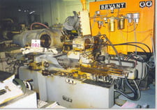 Bryant #3216, internal grinder, 16" swing, 8" grinding stroke, 20" Traverse stroke, 4" hole thru work Head