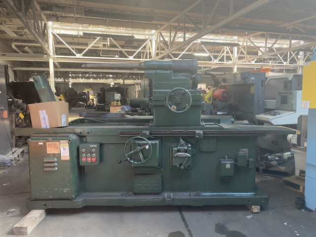 Heald #74, internal grinder, w/72" Extended Bridge, 26" swing, 18" 4-Jaw chuck, 20" diameter hole, 62"
