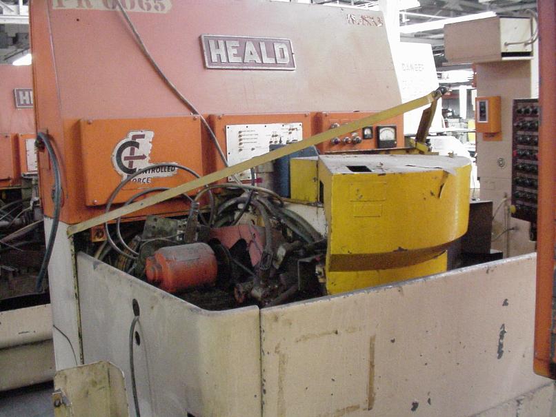 Heald #1CF-90, internal bore grinder, 4.5" O.D. x 2" L work capacity, 8" table travel, 30 deg. Swivel, 10 HP
