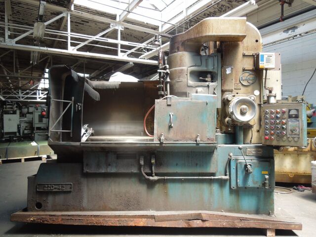 Blanchard #22D-42, rotary surface grinder, 48" diameter x 22" H Range, 42" chuck, 24" vertical height, 50 HP