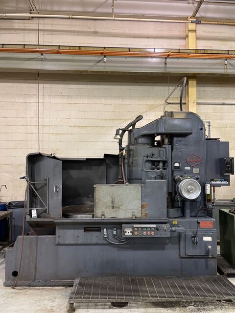 Blanchard #22D-42, rotary surface grinder, 48" diameter x 22" H Range, 42" chuck, 23" vertical Range, 50 HP