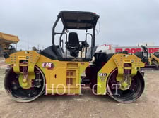 Caterpillar CB13, Vibratory Single Drum Pad, 411 hours, S/N: PWP01091, 2023