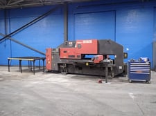 20 Ton, Amada #Pega-205050, Turret Punch Press, w/Foot Switch, Tooling, 2002
