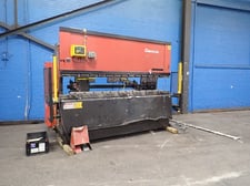 100 Ton, Amada #FBD-1030E, Press Brake, 118.1" L Table, 122" L Bending, 106.3" Between Uprights, 1.7' Throat