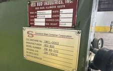 20000 lb. Red Bud #RM-48-20S, Coil Reel Uncoiler & Car, 48" Width