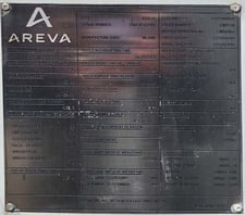 1200 Amp, AREVA, EOX-15, 15000 Volts, SUBSTATION VACUUM BREAKER