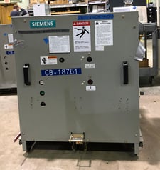 2000 Amp, SIEMENS, 05-GMSG-0063-2000-164, 4760 Volts, 2010, 125 VDC CL/TR/MOT