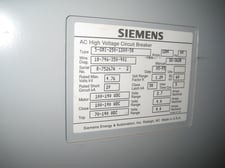 1200 Amp, SIEMENS, 5GMI-250-1200-58, 5000 Volts