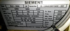 2000 Amp, SIEMENS, RLE-2000, 600 Volts, electrically operated, drawout, 120 VAC CLOSE/TRIP