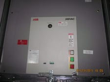 1200 Amp, ABB, AMVAC, 4160 Volts, 2009, ELECTRICALLY OPERATED, UNUSED:1
