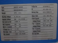 1200 Amp, CUTLER HAMMER, 50VCP-W-350, 5000 Volts, 1997, EO/DO, 125VDC C & T;