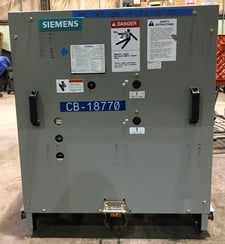 1200 Amp, SIEMENS, 05-GMSG-0063-1200-164, 4760 Volts, 2010, 125 VDC CL/TR/MOT
