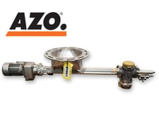 Azo #DFS70x600NE300-NA-A22, 2.5" screw feederr, Stainless, .5 HP Nord motor/gear drive