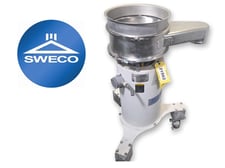 18" Sweco #LS18S65CBELP3WCX5, single deck, Stainless Steel, open top, 1/4 HP