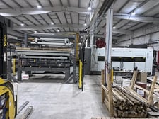 BLM #LS-5-Fiber, fiber laser, 8000 watts, 60" x120" tbl., chiller, dust collector, 2022