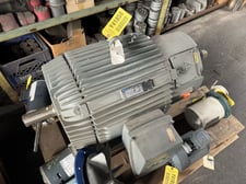 50 HP 900 RPM Reuland, Frame 405TXZ, TENV, AC crane-motor, double-shaft, 230/460 Volts unused