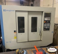 Hardinge, Bridgeport #GX-710, CNC vertical machining center, Fanuc 0iMD, 27.9" X, 15.8" Y, 16.9" Z, 10000