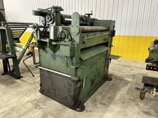 Pinch Roll & Edge Slitter Trimmer, 48" Automatic Feed Edge Guide