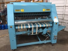 1-Lane Braun #TBFCF, blanket folder w/stacker, 480 V., 2006