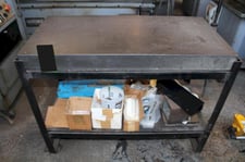 48" x 2 4" x 4" Metroplate, granite surface plate w/ stand