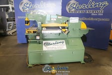 6" x 6" x 5/8" Piranha #P-120, ironworker, 120 ton, 25 HP, 25 gallon hydraulic tank