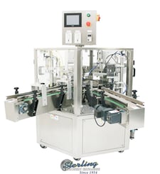 Accutek #FPC-2, cannabis processing, 20-30 BPM, 220 V., 1-phase, 80 psi, 1 cfm, bottle