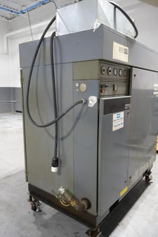 42 cfm, 230 psi, Atlas Copco #ZT1, oil free air compressor, 25 HP, air cooled, 13k hours
