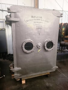 Shelf drying oven, Buflovak, 14 shelves