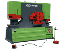 Gator Puma #85, hydraulic ironworkers, 95 ton, dual operator (3 available)