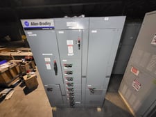 Allen-Bradley, 2100FT-R5053428/01, MCC unit ABB 2100 Series, 1000 amp main breaker w/12 breakers