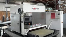 Timesavers #3121-13-04-Lynx, Finishing Machine, Wet Combination Belt/Brush, 6" diameter Drum & Brush, 60" L
