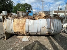 Littleford #FKM-4200D, Plow Mixer, Stainless Steel, 148 cu.ft. Total capacity, 87 cu.ft. Work capacity, FV @