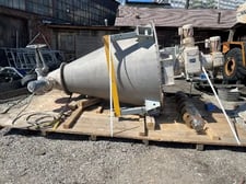 32 cu.ft. Ross Nauta #A32-Cone, Blender, 68" diameter x 91" H Mixing Chamber, 12" Bottom Outlet, 5 HP