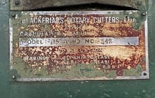 Blackfriars #18-in-ASHD, Granulator, w/Feed Hopper, 75 HP, 230/460 V