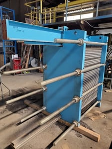 Transfer Plate #TW-058-JP-122, Heat Exchanger, Stainless Steel Plates, 100 psi @ 350 F, 2001