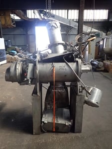 Littleford #FKM-130, Stainless Steel Plow Mixer, Stainless Steel, 4.6 cu.ft. Total capacity, 2.8 cu.ft. Work