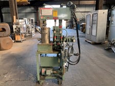 1 gallon Myers #VHC-L550, Dual Shaft Vacuum Mixer, Stainless Steel, 14 psi Jacket, 5 HP, 230/460 V, 1988