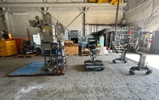 HPM/Gala #TM-25-III-38/TWS-40, Underwater Pelletizing Line, 2.5" Single Screw Extruder, 40 GPM, 75 HP