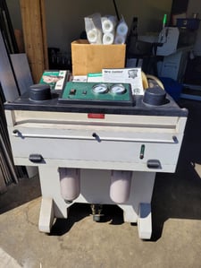 Wizard #CWJ-17-01, oil seperator and coolant filtration, rolling wheels, Wizard Junior